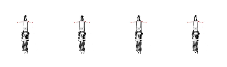 4x Improved Engine Performance | Copper Plus Spark Plug | SAC-9 Resistor | Easy Install