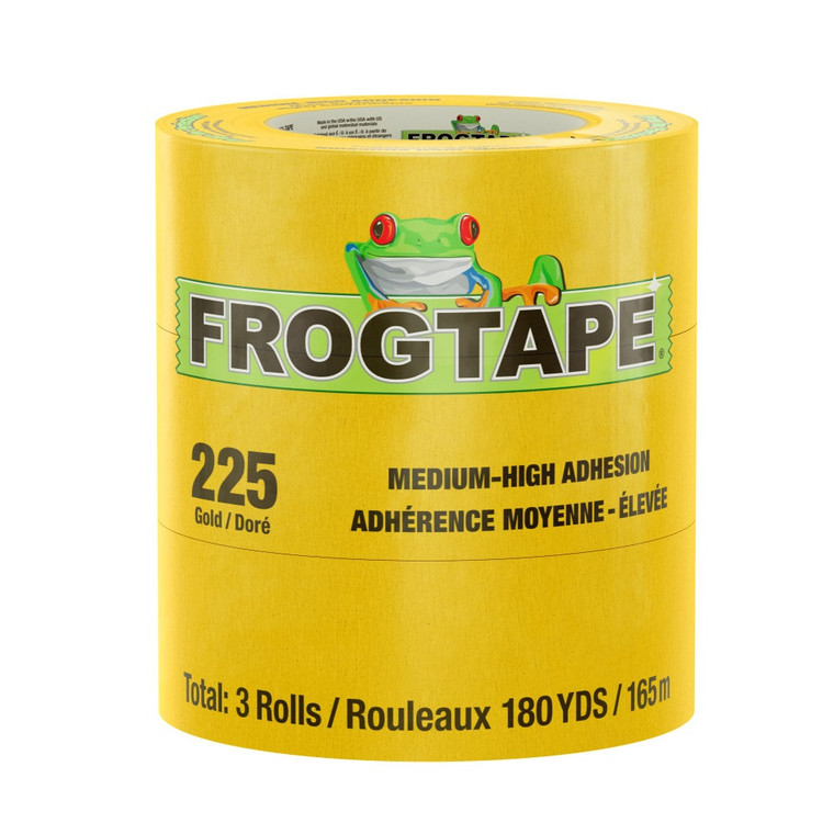 Shurtape Masking Tape 0.70" x 60 Yd | Gold Performance Grade | Prep For Perfection | UV-Resistant