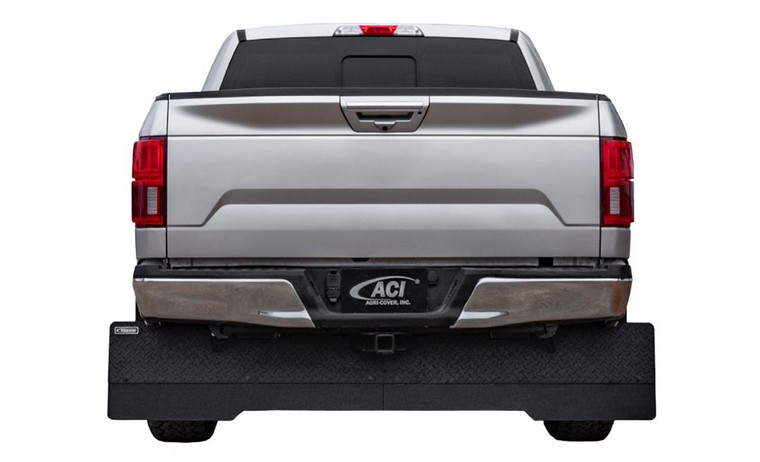 Extreme Strength Mud Flap | Black Diamond Mist Rubber | Easy Install -40°F | Anti-Sail Brackets