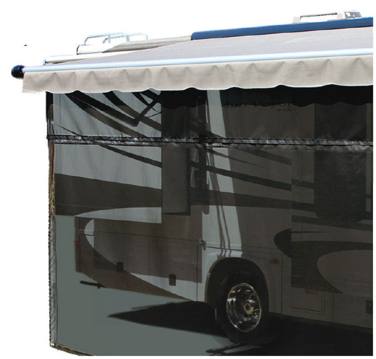 Ultimate Sun Block Panel | 85% Light Block, EZ Installation | Fits Most Awning Lengths