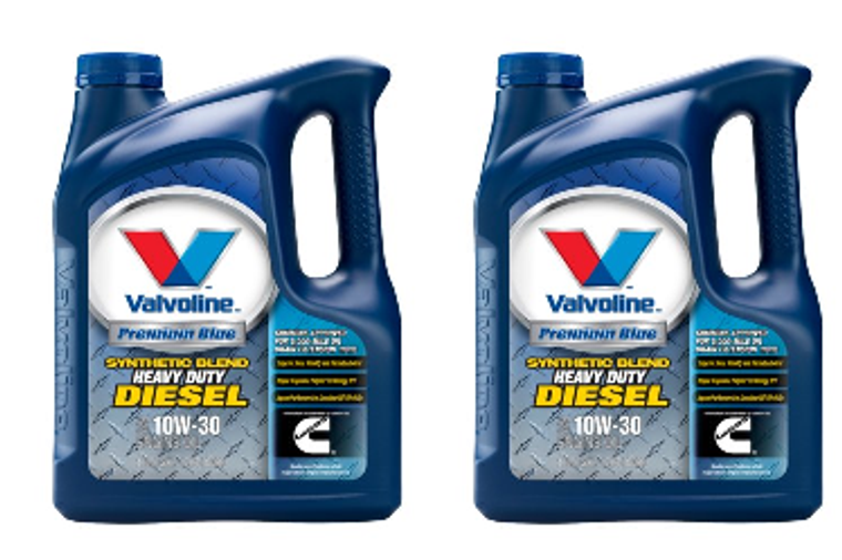 2x Valvoline Premium Blue SAE 10W30 1 Gallon | Heavy Duty Diesel Engine Oil