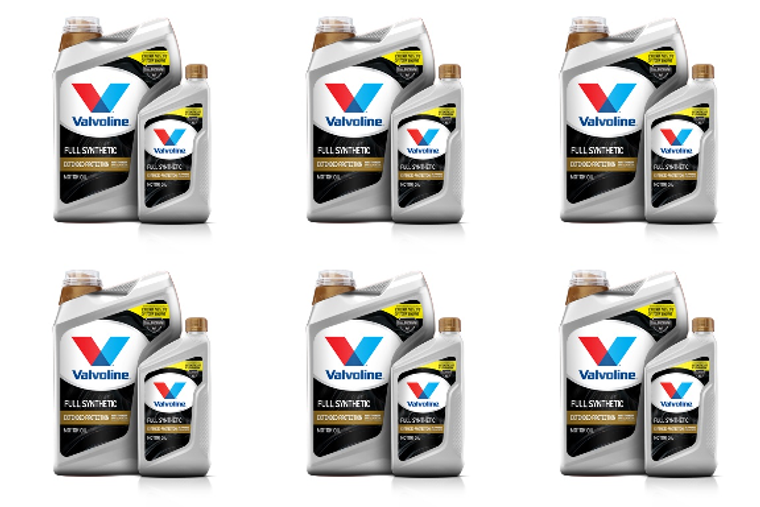 6x Valvoline Full Synthetic Oil | SAE 0W-20 | Cold Start | Fuel Efficiency | Hybrid Cars | Engine Protection