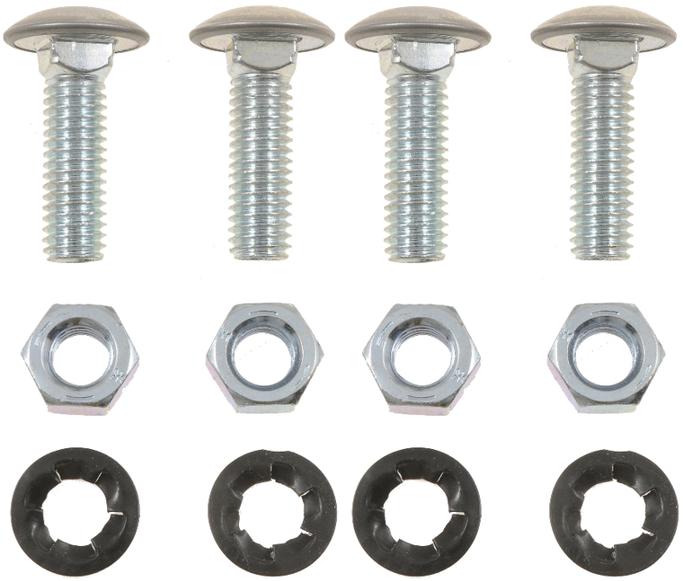 2x Dorman Bumper Bolt | Stainless 7/16-14 | Long Lasting, Easy Install, Lifetime Warranty