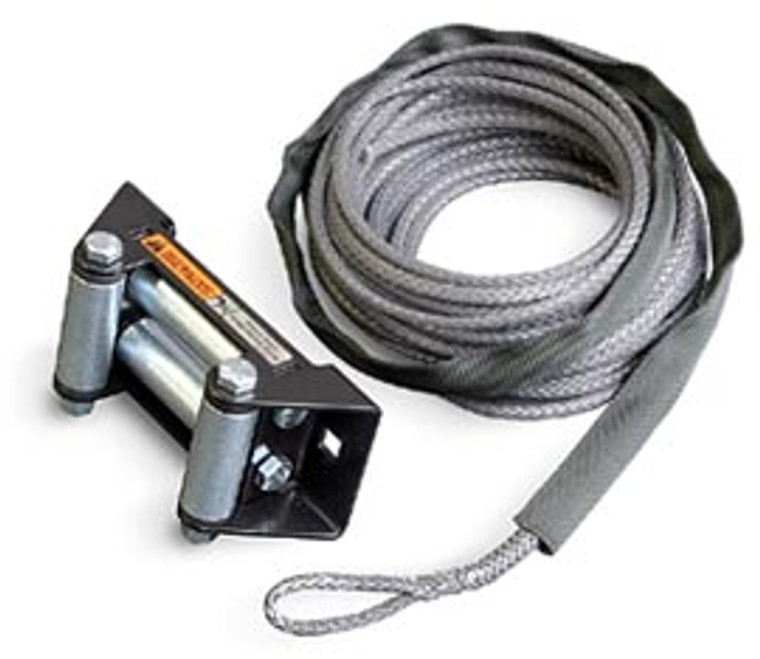 Premium Synthetic Winch Cable | 3/16 x 50ft - Warn RT25/ RT30 | Rock Guard Sleeve