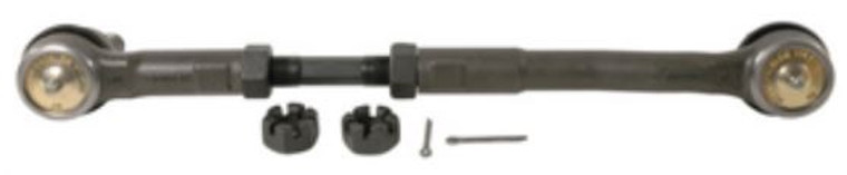 Moog Chassis Tie Rod Assembly | OE Replacement, Problem Solver Gusher Bearing, Strong & Durable, Greaseable Socket, Absorbs Impact