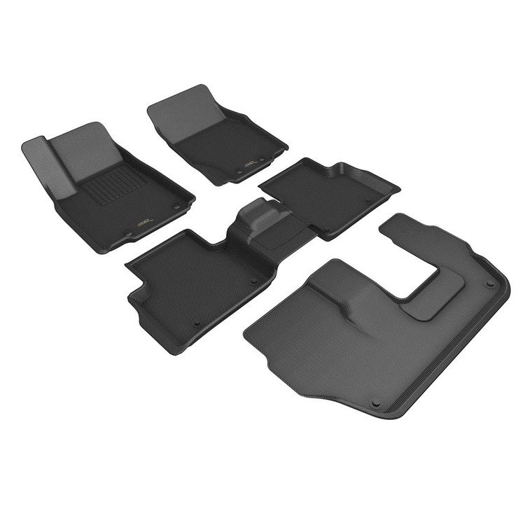 The Ultimate MAXpider Custom Fit 3D Mats | Black Carbon Fiber Floor Liner Set of 4 | Eco-Friendly, Odorless & Comfortable!