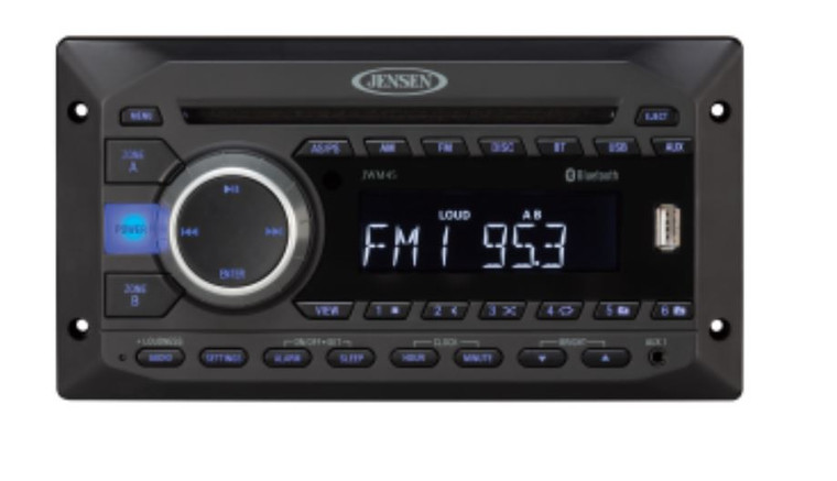 Upgrade Your RV Audio System | ASA Electronics Radio | Bluetooth Ready DVD/CD MP3 Player | White LED Backlight | Wireless Remote