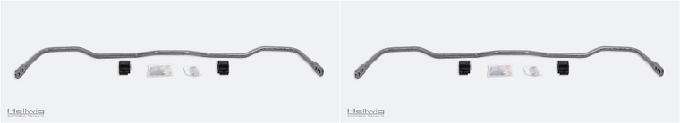 2x Upgrade Your Jeep Gladiator JT Handling | Hellwig Stabilizer Bar | Chromoly Steel, Adjustable Rate