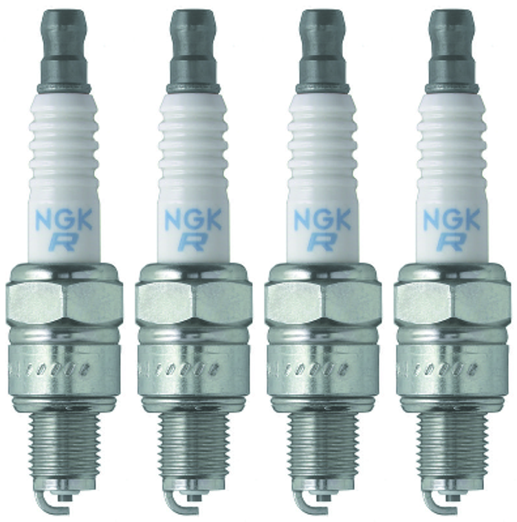 4x High Performance NGK CR6HSB Spark Plug | Nickel Electrode | Copper Core | Superior Anti-Corrosion | U-Groove