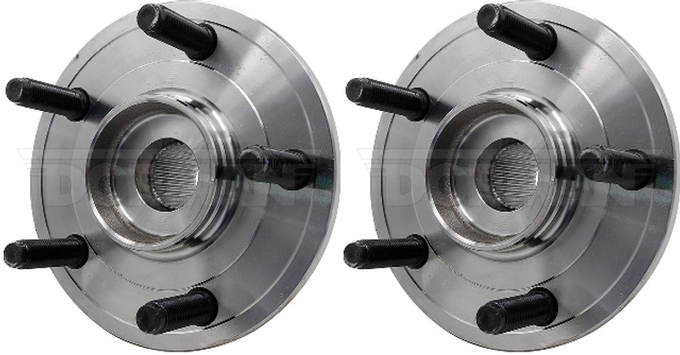 2x Dorman Wheel Bearing & Hub Assembly | Complete Repair, Reliable Fit | OE Solutions | Limited Lifetime Warranty