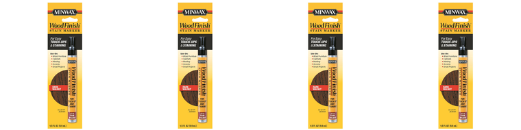 4x Geocel Paint 63487 2716 Dark Walnut; Stain Marker Pen