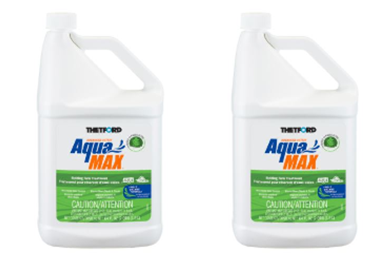 2x AquaMax Waste Holding Tank Treatment | Breaks Down Waste Fast | Summer Cypress Deodorant | 40-Gallon Tank | 100% Biodegradable | Made in USA