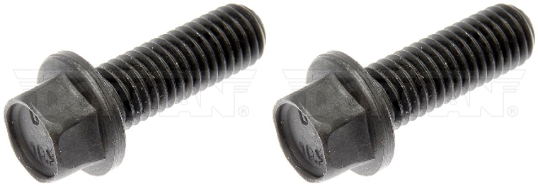 2x Reliable OE Replacement Exhaust Bolt Kit | Durable Steel Construction | Pack of 12 | Direct Fit | Limited Lifetime Warranty