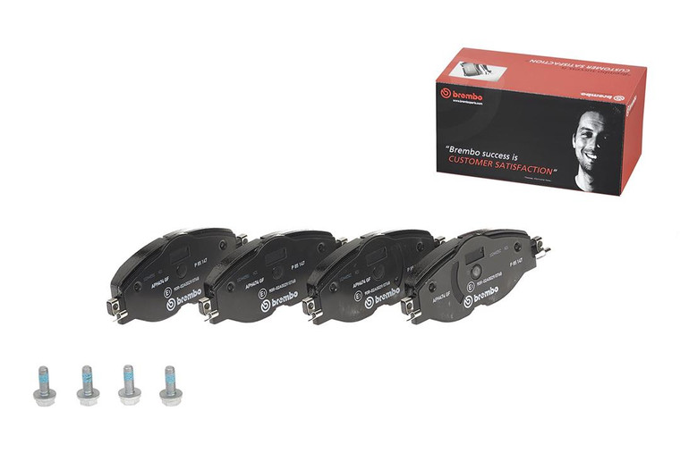 Brembo Low-Metallic Brake Pads | D1760-8989 | Set Of 4 | Premium Quality | Limited 2 Year Warranty