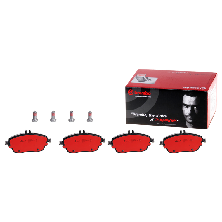 Premium Ceramic Brake Pads Set | Mercedes-Benz B250e, CLA250, SLS AMG | Quiet & Smooth, Low Dust | 2011-2020