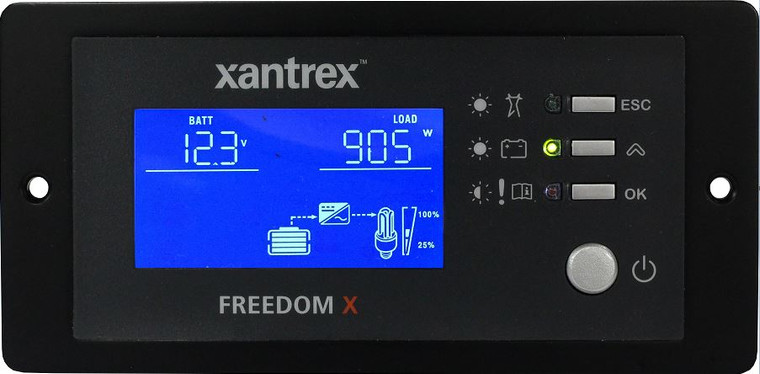 Xantrex Power Inverter Remote Control | For Freedom X And Freedom XC Inverters | LCD Display