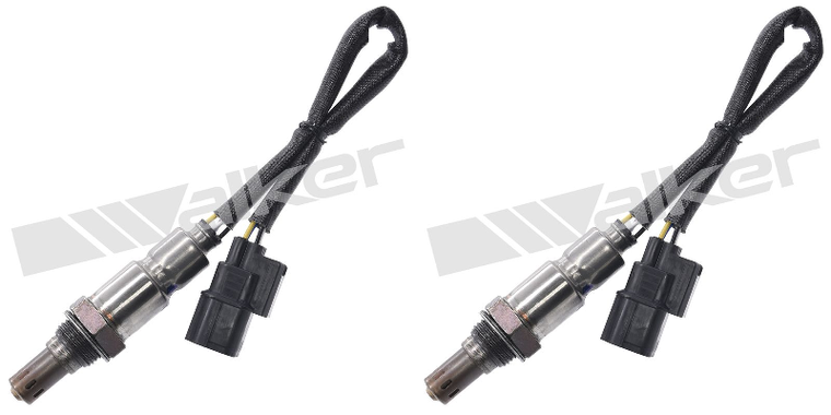 2x Upgrade your vehicle with Walker Products Wideband Oxygen Sensor for Improved Engine Performance | OE Replacement | 5 Wire Connector