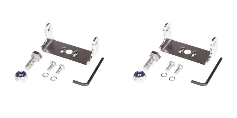 2x Durable 304SS Fog Light Bracket | TrailFX Side Shooter Pod | Corrosion Resistant | Easy Install