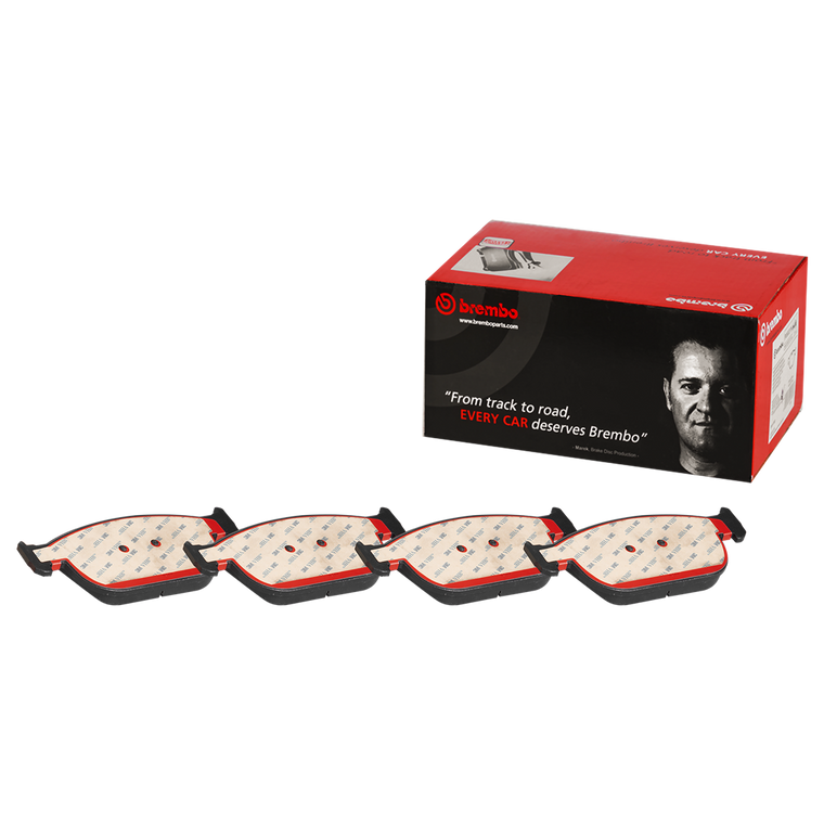 Brembo Ceramic Brake Pad Set | Low Dust, Premium Quality, Set Of 4