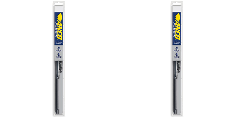 2x ANCO Fleet Wiper Blade | 21 Inch Single Blade | With Spoiler | Steel Frame & Rubber Blade