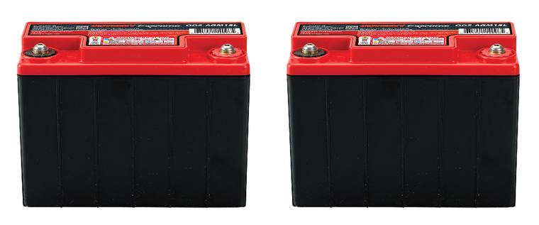 2x Odyssey Extreme Series Battery | 12V 150CCA Power & 400 Cycles | Dual Purpose Marine Deep Cycle Starter Battery