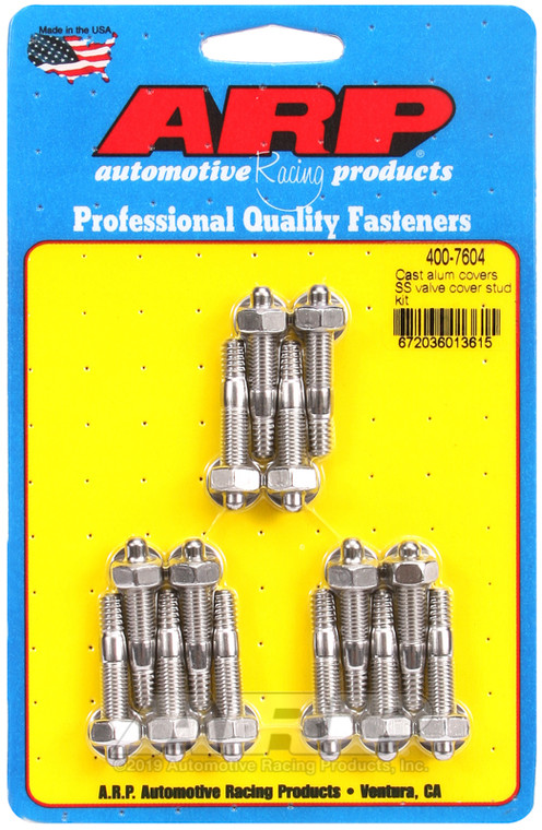 High Performance Stainless Steel Valve Cover Stud Kit | 1/4-20 Thread | Easy Installation | Perfect Fit | Set of 14