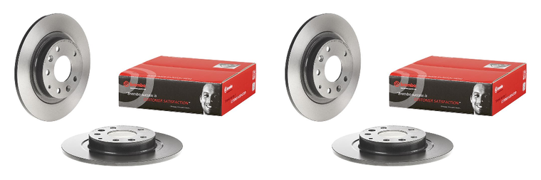 2x Upgrade Your Mazda CX-3 Brakes with Brembo Brake Rotor | High Performance Solid Design