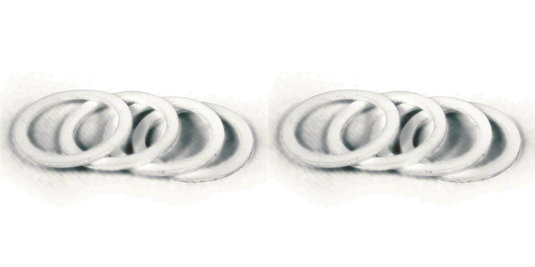 2x High-Quality -12AN Teflon Washers | Set Of 5 | Made in U.S.A