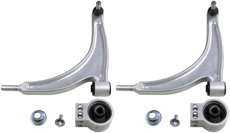 2x Durable Moog Control Arm | Fits 2004-2012 Saturn Aura, Pontiac G6, Chevrolet Malibu | R-Series with Advanced Engineering, Long Life, Easy Installation