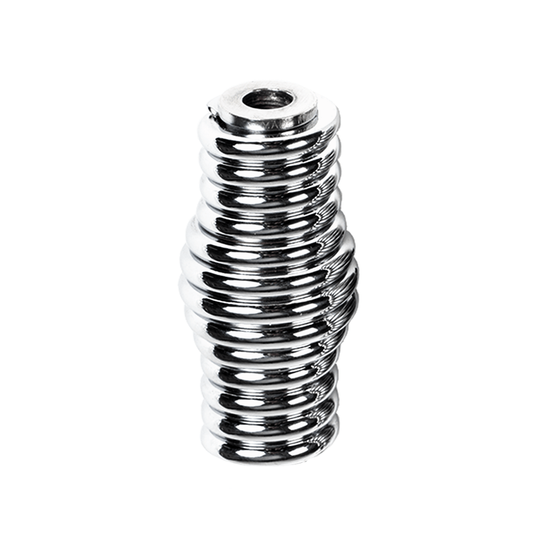 Heavy Duty Zinc Plated Barrel Spring Base | For Non-Powered Whip | SafetyWhips