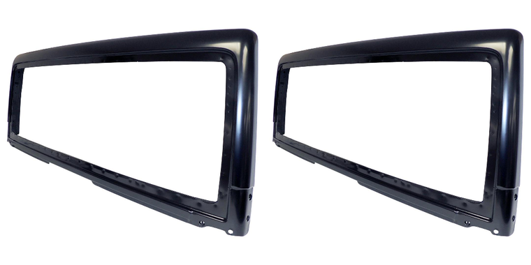 2x High Quality Windshield Frame | Compatible with 2007-2018 Jeep Wrangler JK | OE Replacement