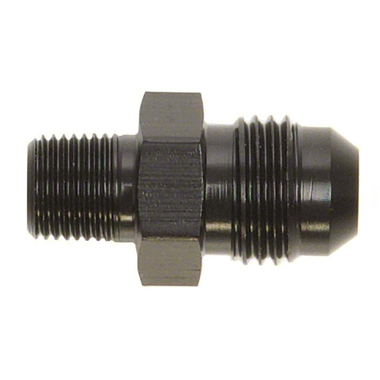 High Performance -12AN to 3/4 NPTF Adapter | Leak-Proof Seal | Anodized Black Aluminum | USA Made