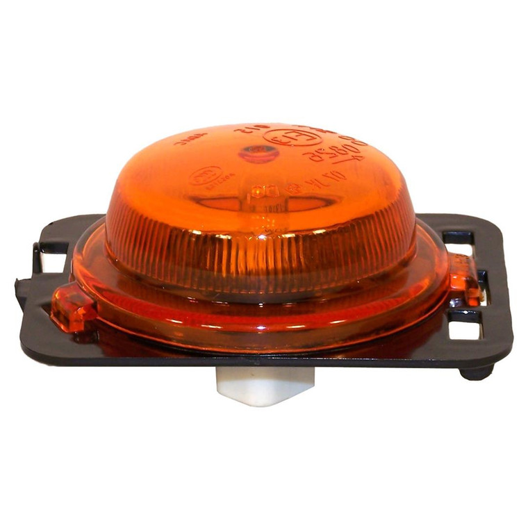 Enhance Your Jeep with High-Quality Cab Side Marker Light | Amber Lens, Black Housing, Single