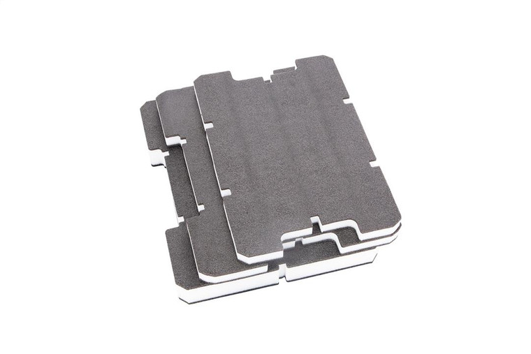 Premium Custom Foam Tool Box Mat | Gray | Made in USA | for Decked D-Box | Includes Kaizen Razor Knife