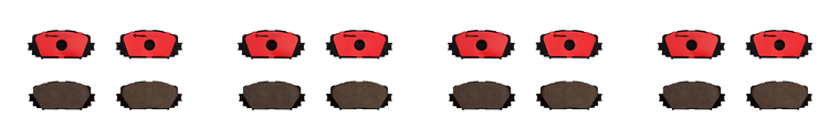 4x Ultimate Braking Performance | Brembo Ceramic Brake Pads | Set of 4 | For Toyota Yaris