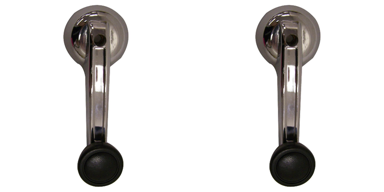 2x Upgrade your Jeep with style | Crown Automotive Chrome Window Crank Handle