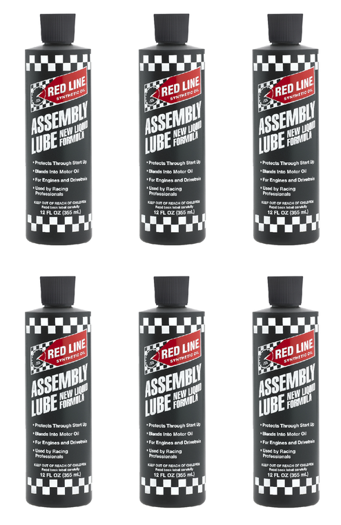 6x Red Line Oil Assembly Lube | Prevents Metal Wear | 3x Greater Film Strength | Rust Inhibitor