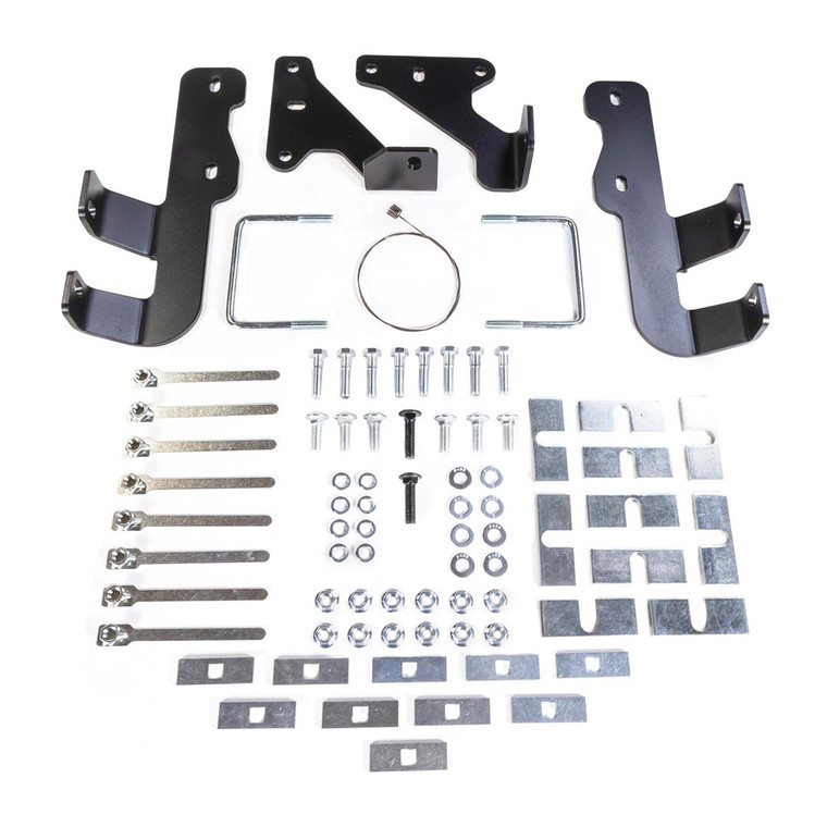 Solid Mounting | Fit ISR Hitches | Husky Towing | Bolt-On Bracket Kit