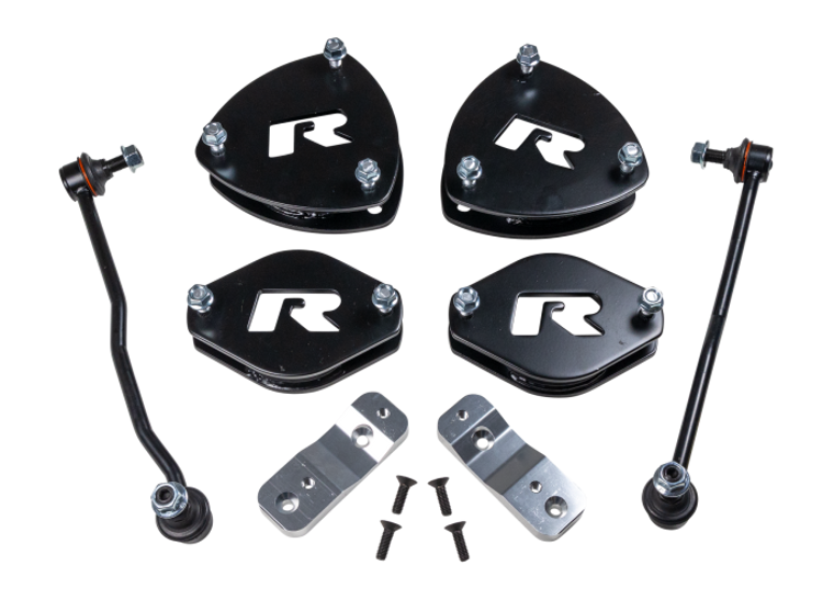 Upgrade your ride with ReadyLIFT SST Series Lift Kit Suspension | 2 Front Lift | 1-1/2 Rear Lift | Made in USA