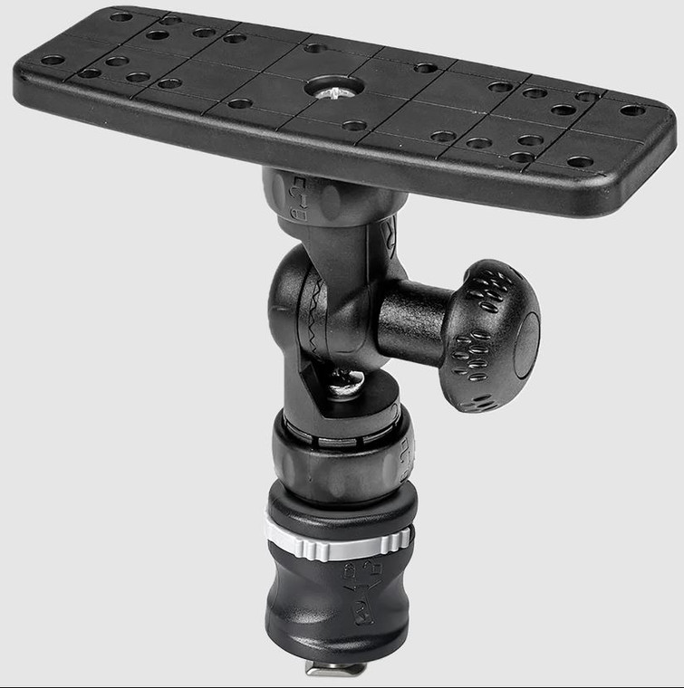 Railblaza Fish Finder Mount | R-Lock R | Up To 4lb Capacity | Adjustable | Compatible with Many Brand Tracks