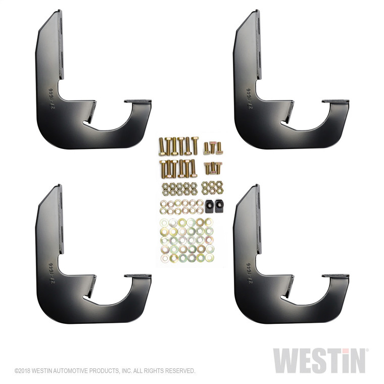 Westin Automotive Running Board Mounting Kit 27-2135 Cradle Mount; For Sure-Grip or Molded Running Boards