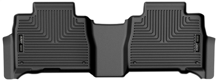 Husky Liner X-act Contour Floor Liner | Direct Fit Black TPE | FormFit Design, DuraGrip Material | Made in USA