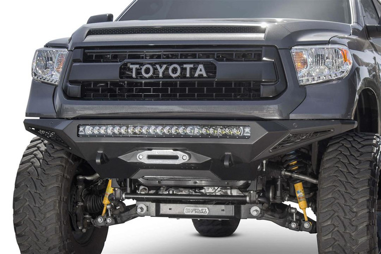 Enhance Your Ride with Addictive Desert Designs Stealth Fighter Bumper | Direct-Fit | Includes Winch Mount & D-Ring Mounts