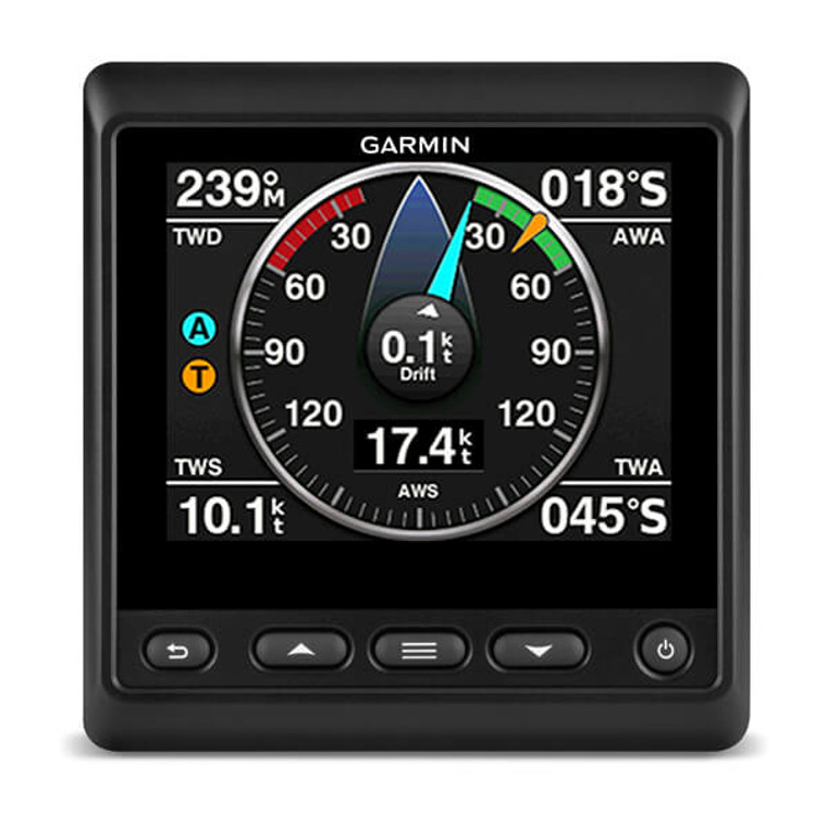 Get clear, vibrant data display with Garmin GMI 20 | Enhanced readability, 4' glass-bonded screen, and NMEA 2000 compatibility