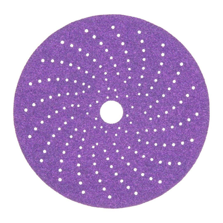 3M|Cubitron II Hookit Sanding Disc|Purple 80+ Grit|Precision Shaped Ceramic|Efficient Featheredging and Paint Removal