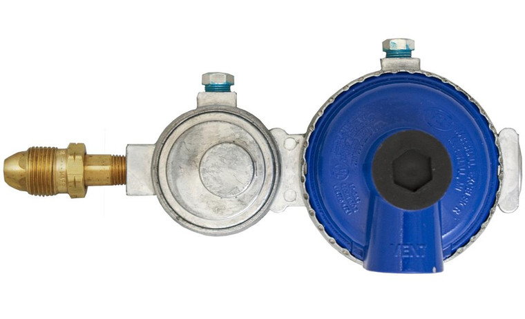 Compact 2 Stage Propane Regulator | 225000 BTU | Made In USA