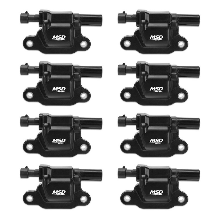 Upgrade your Performance with Black Ignition Coil Pack of 8 | Direct Bolt-In | Limited 1 Year Warranty