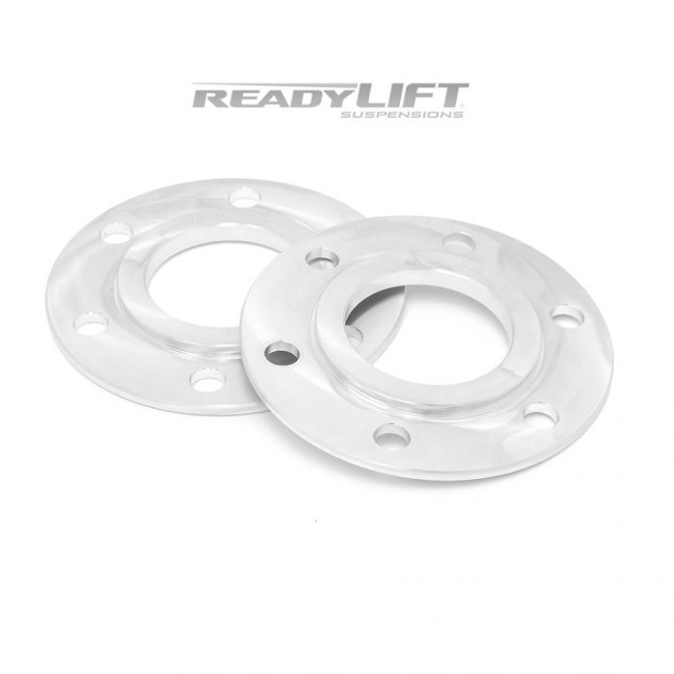 ReadyLIFT Wheel Spacer SPC6MM6139GM106 6 x 139.7 Millimeter/6 x 5.50 Inch Bolt Pattern; 6 Millimeter Thick; Aluminum; Set Of 2