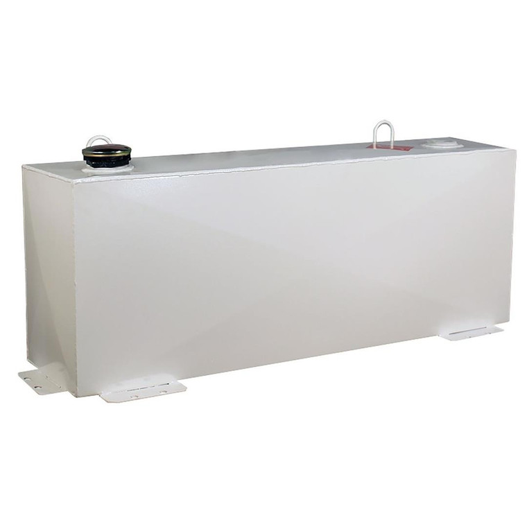 Better Built 36 Gallon HD Series Vertical Liquid Transfer Tank | Durable White Powder Coating | Lockable Cap | Mounting Kit Included