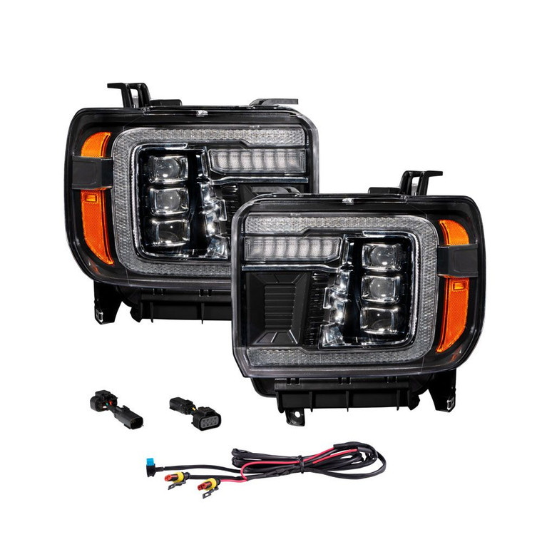 Upgrade Your Truck with Triple Projectors | Sierra Styling | OEM-Grade | Set of 2